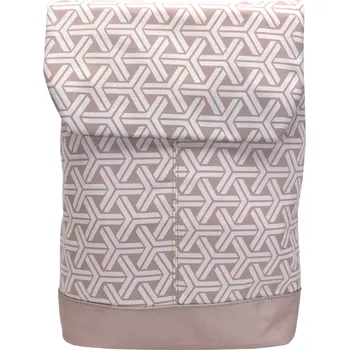 Městský batoh Šedohnědý dámský městský batoh se vzorem Brena