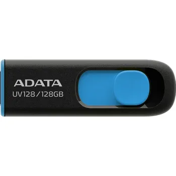 USB flash disk Flash disk ADATA AUV128 128 GB USB 3.0 černý
