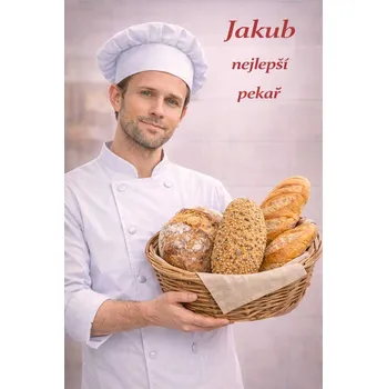 Plechová cedule Cedule - Pekař - Plast / A5 ( 20x15cm) / 1. Český venkov