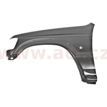Blatník karosérie přední blatník s otvorem pro blikač (s otvory pro plastový lem) L