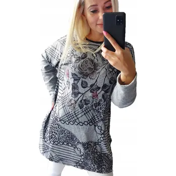 Dámská tunika Genesy tunika T1434 klasická s kulatý výstřihem, velikost 56