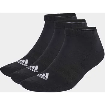 Pánské ponožky Adidas Ponožky Cushioned Crew Low 3-páry Velikost: 40 - 42 EU Barva: Černá