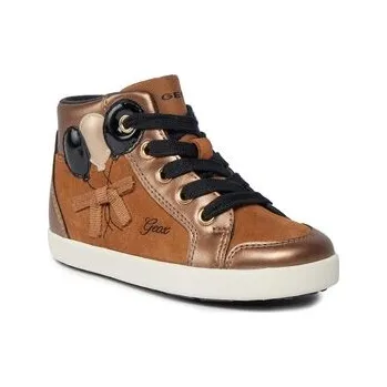 Dámská móda Geox Sneakersy B Kilwi Girl B36D5B 022NF C6175 S Hnědá 24