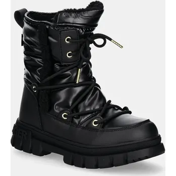 Dívčí zimní obuv Dětské zimní boty Tommy Hilfiger T3A5.33610.35.40 černá 99X, EUR 40