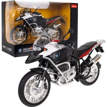 autíčko Motorka BMW R1200 GS Rastar 1:9 bílá
