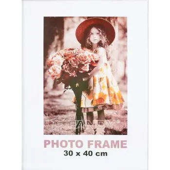 Rám na obraz Fotorámeček Simple 30x40 1 bílý