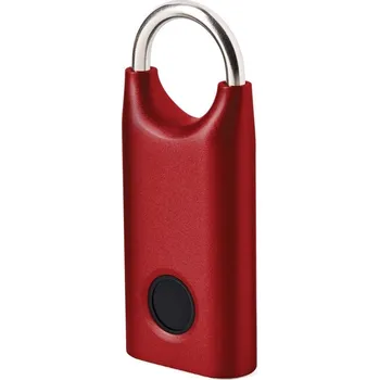 Visací zámek Visací zámek na otisk prstů Lexon Nomaday LL128DR červená 33X