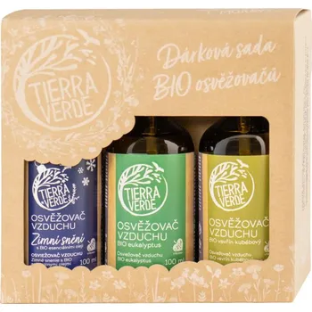 Vůně do bytu Tierra Verde Sada osvěžovačů 3x 100 ml k provonění zimních dní