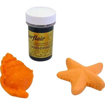 Potravinářské barvivo Gelová barva Sugarflair - Tangerine/Apricot (25 g)