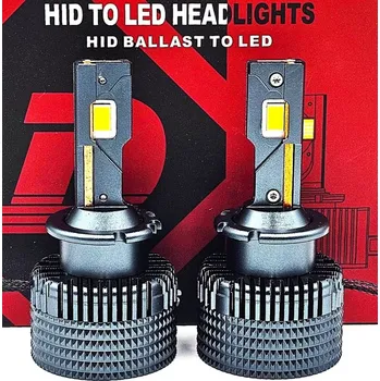 Autožárovka LED D4S a D4R 6000K autožárovky 2x60W, sada 2ks (Sada LED D4S a D4R autožárovek do hlavních světlometů)