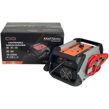 Startovací zdroj Kraft-Dele Inteligentní nabíječka do auta kraft & dele 12, 24 V 35 A s podporou startu KD5340