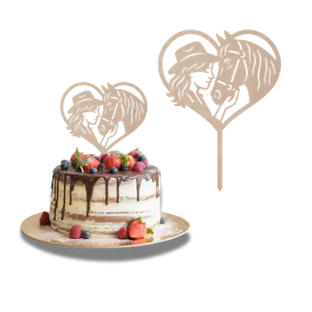 Dřevěný zápich – Věrné přátelství: Dívka a kůň v srdci