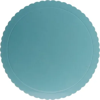 Podložka pod dort 25cm - světle modrá