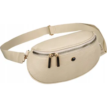 Kabelka Peterson ledvinka přes rameno Dámská ledvinka Peterson 3575 BEIGE béžová