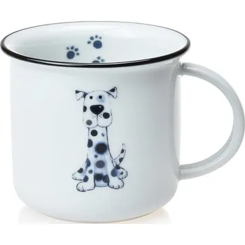 Český porcelán, Dubí Hrnek Tina porcelánový plecháček 250 ml - pes Hafner