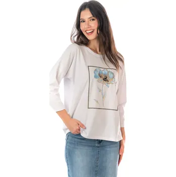 Dámské tričko Dámské triko FAUX Bílá 44/46