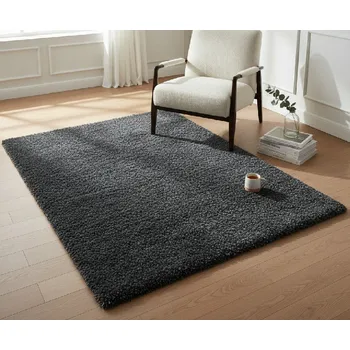 Koberec Kusový koberec Ayyildiz Fluffy Shaggy 3500 anthrazit, 160x230, šedá