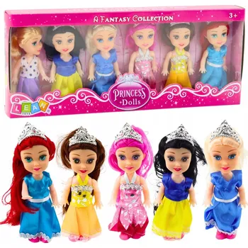 Panenka Mamido Sada panenek princezen 6ks 11 cm