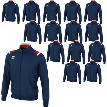 ERREA´ ERREA LOU dětský set 15 ks tréninkových bund – výprodej BARVA: tmavě modrá - červená - bílá, Velikost: XXS Set 15 ks – možnost kombinace velikostí