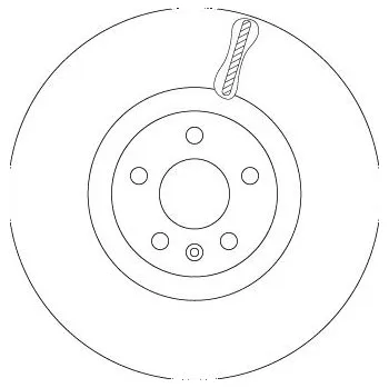 Brzdový kotouč Brzdový kotouč LUCAS DF6939S