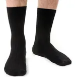 Steven 130 černé pánské ponožky Merino vlna Barva: černá, Velikost: 41-43