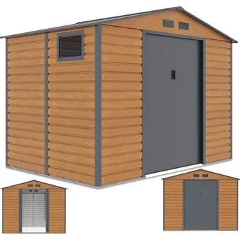 Zahradní domek Hardmaister Zahradní domek na nářadí MONTREAL 277x195cm Oak Grey