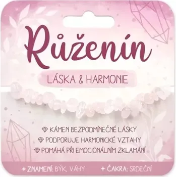 Náramek Nekupto Náramek s polodrahokamy Růženín