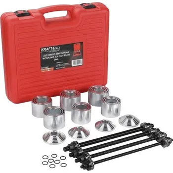 Sada nářadí Kraft-Dele Sada pro vytahování a zašroubování pouzdra 34–82 mm, 28 ks KD12502