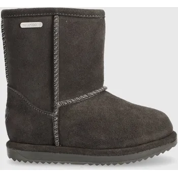 Dámská obuv Emu Australia - Nízké dětské kozačky Brumby Lo 24-36 K10773.CHAR šedá 90Y, EUR 29/30