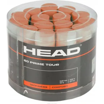Tenisová omotávka vrchní Head Prime Tour po kusech oranžová