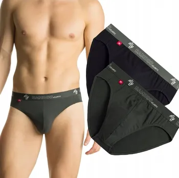 Pánské spodní prádlo Atlantic Slipy černé barvy velikost M