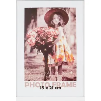 Rám na obraz Fotorámeček Simple 15x21 1 bílý