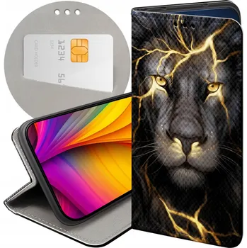 Pouzdro na mobilní telefon Flipové pouzdro Hello Case pro Vivo Y21, Y21s, Y33S, černé