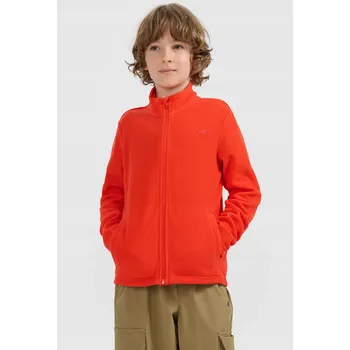 Chlapecká mikina Dětská mikina 4F polyester červená, velikost 158