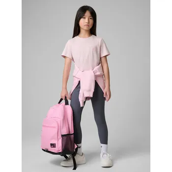 Dívčí tričko 4F dětské tričko růžové bavlna velikost 152