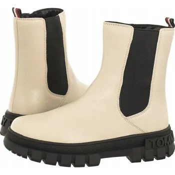 Dámská zimní obuv Tommy Hilfiger dámské kotníkové boty s plochým podpatkem velikost 36