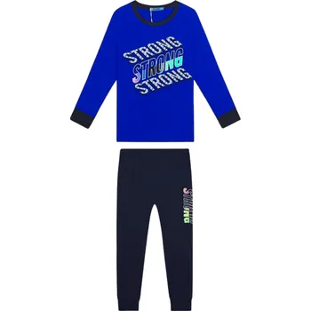 Chlapecké oblečení Chlapecké PYŽAMO modré Kugo MP1556