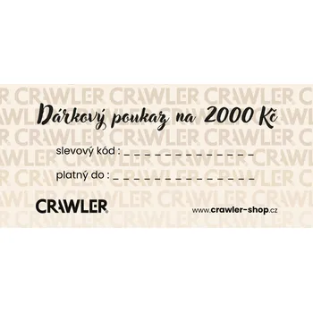 Dárkový potravinový koš Crawler Dárkový poukaz 2000,- Kč