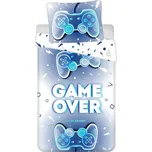JERRY FABRICS Povlečení Game Over Bavlna, 140/200, 70/90 cm (ST-210042)