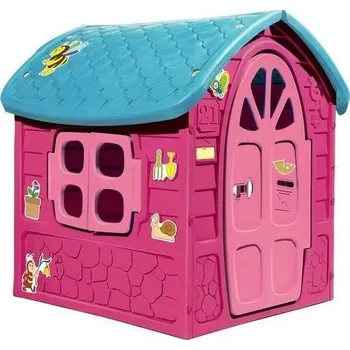 Dětský domeček Mamido Velký zahradní domeček pro děti růžový