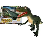 Mamido Dinosaurus Velociraptor se zvukovými a svítícími efekty zelený