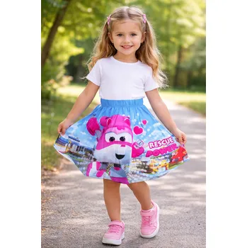 Dívčí sukně Sun City Dívčí sukně SUPER WINGS modrá Modrá, Velikost: 98 98