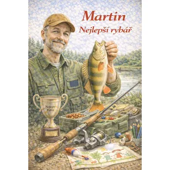 Plechová cedule Cedule - Rybář - Plast / A5 ( 20x15cm) / 6. Historický