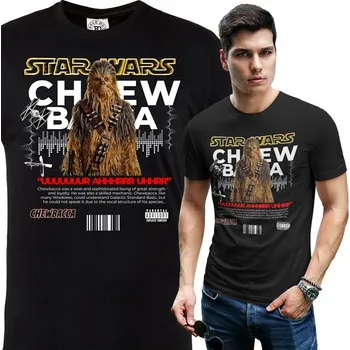 Pánské tričko PÁNSKÉ FILMOVÉ TRIČKO STAR WARS HVĚZDNÉ VÁLKY CHEWBACCA