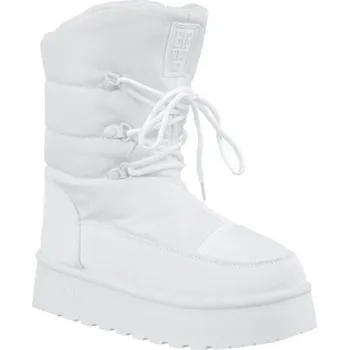 Dámská zimní obuv SNĚHULE zimní boty dámské kozačky BIG STAR OO274886 ZATEPLENÉ bílé 41