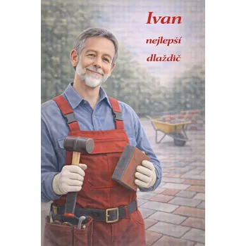 Plechová cedule Cedule - Dlaždič - Plast / A5 ( 20x15cm) / 8. Přírodní