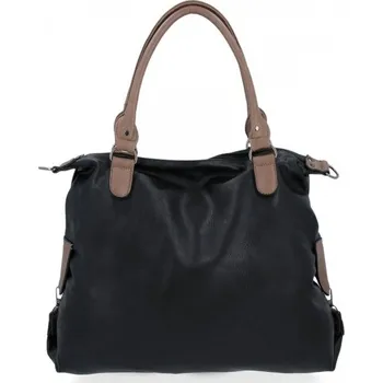 Kabelka Dámská kabelka shopper bag Hernan černá HB0135