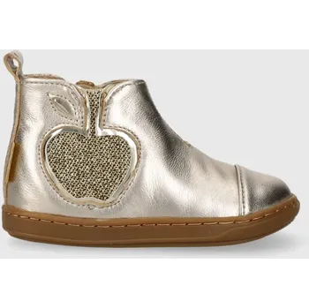 Dámské kozačky Kožené kotníkové boty Shoo Pom P4ATBT0404 béžová 02X, EUR 23