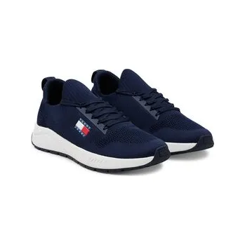 Dámské tenisky Sneakersy Tommy Jeans Runner Kntitted EM0EM01555 Tmavomodrá 40