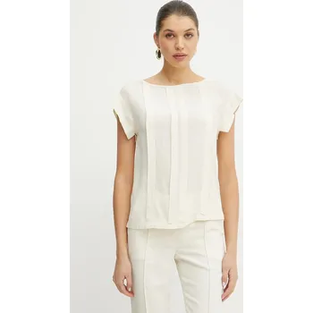 Dámská halenka Halenka Silvian Heach DACEBI GPP25162BL béžová 01X, vel. 36